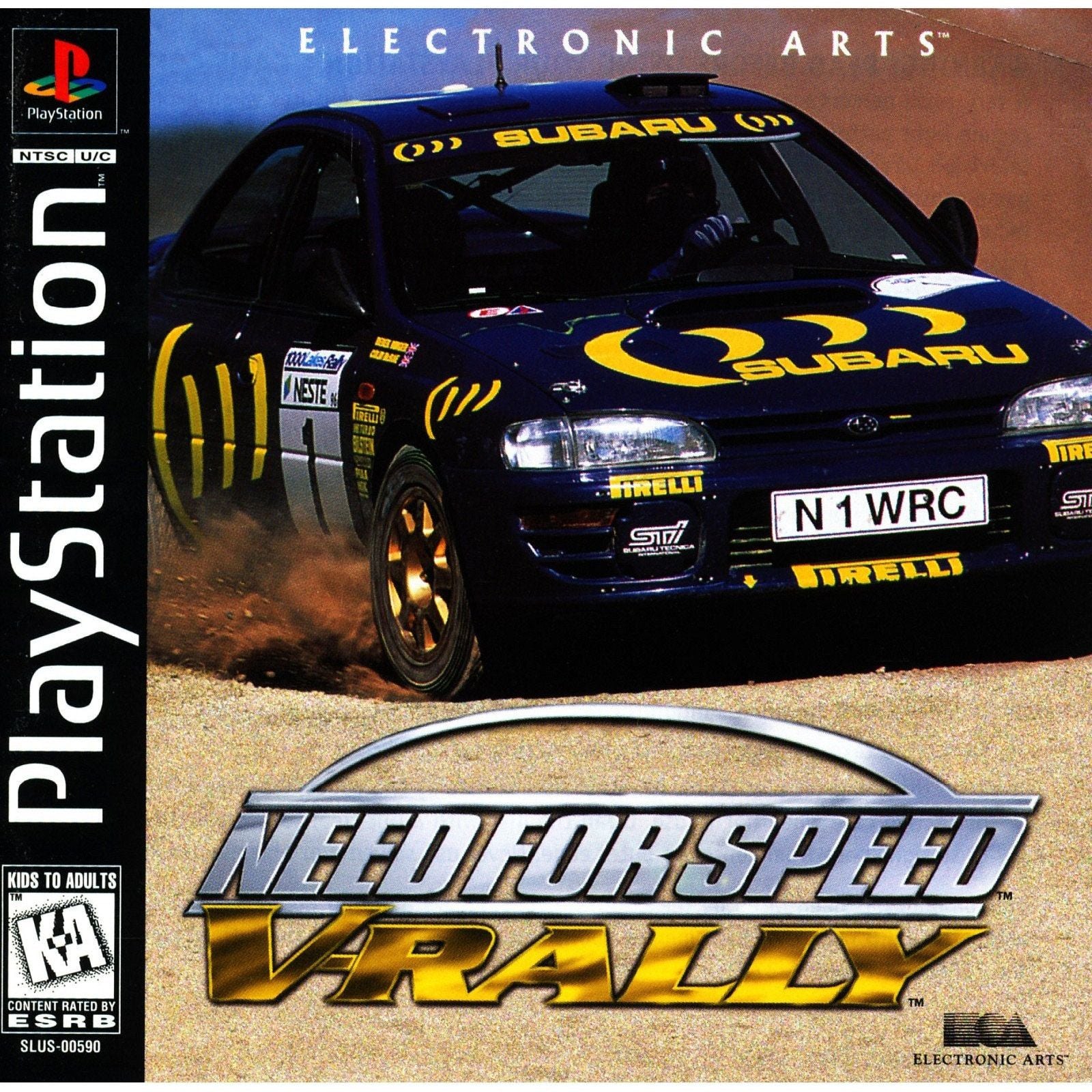 PS1 - Need for Speed V-Rallye