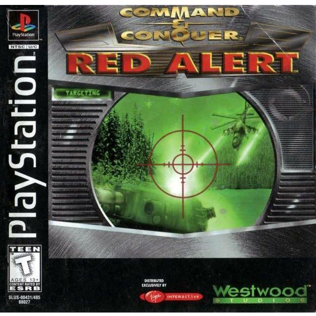 PS1 - Alerte rouge Command & Conquer