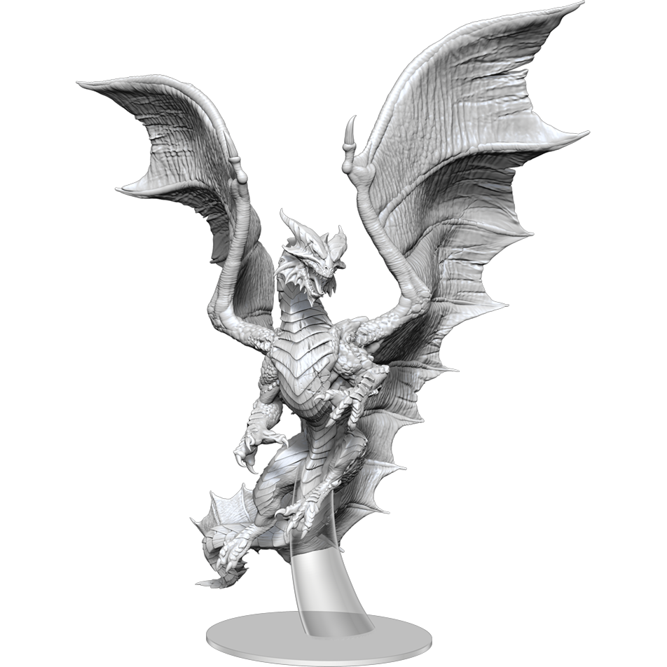 D&D - Minis - Nolzurs Marvelous Miniatures - Dragon de cuivre adulte