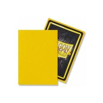 Dragon Shield Sleeves Matte (100 Pack) (Yellow)