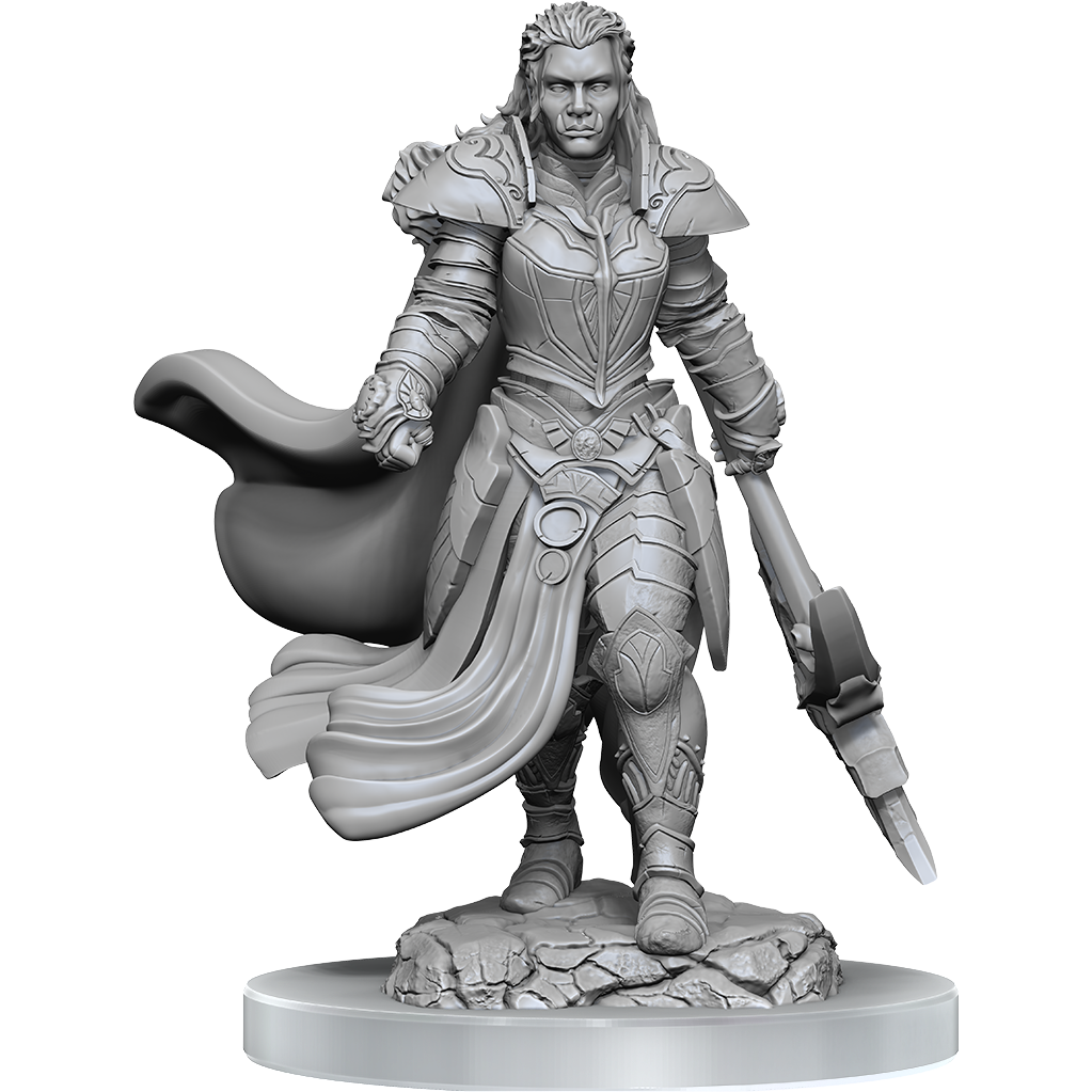 D&D - Minis - Nolzurs Marvelous Miniatures - Combattante Orc