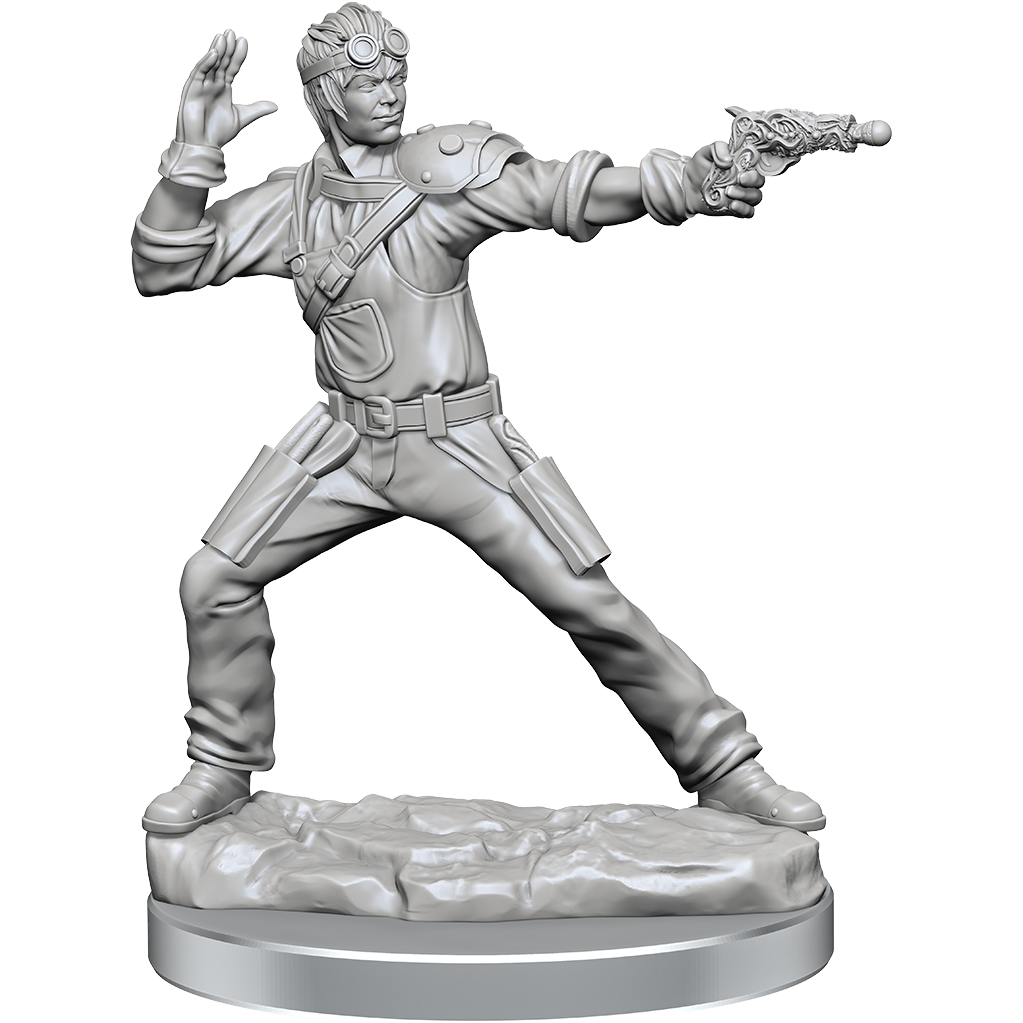 D&D - Minis - Nolzurs Marvelous Miniatures - Artificier humain et apprenti humain