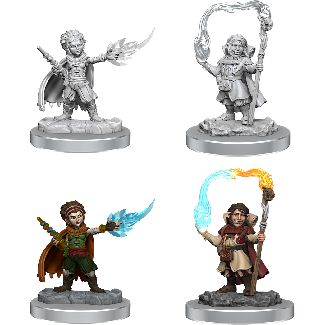 D&D - Minis - Nolzur Marvelous Miniatures - Magicien Halfling