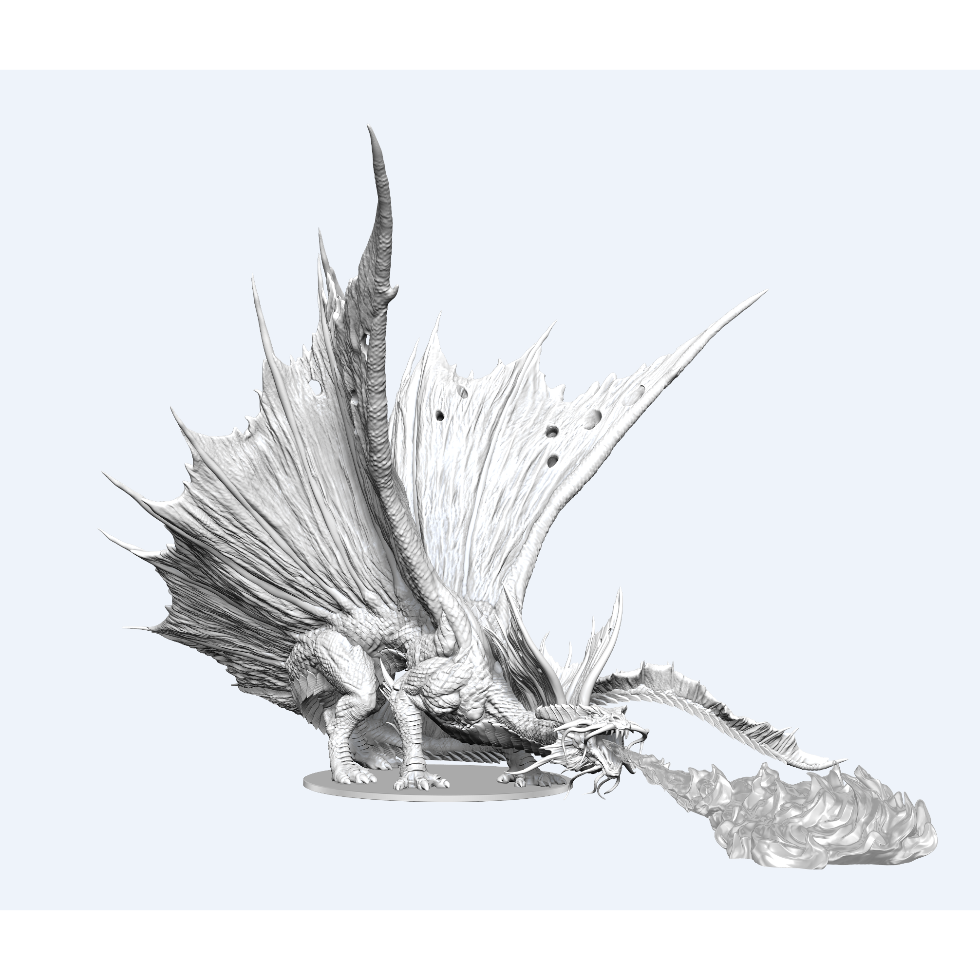 D&D - Minis - Nolzurs Marvelous Miniatures - Adult Gold Dragon