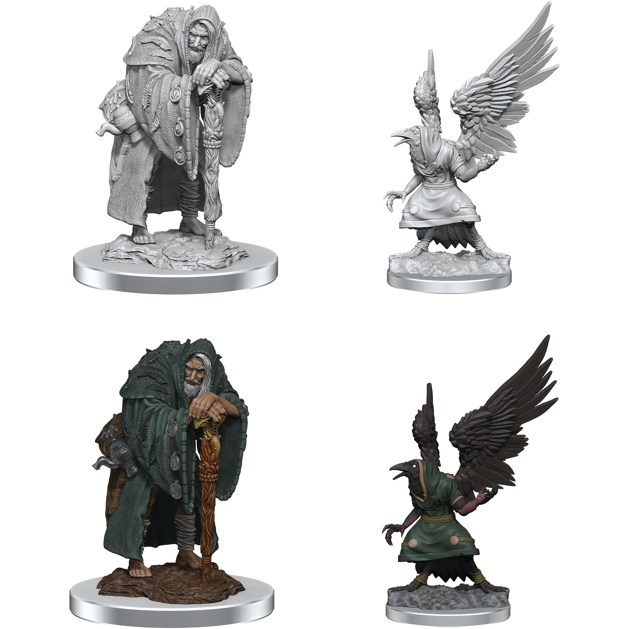 D&D - Minis - Nolzurs Marvelous Miniatures - Corbeaux-garous