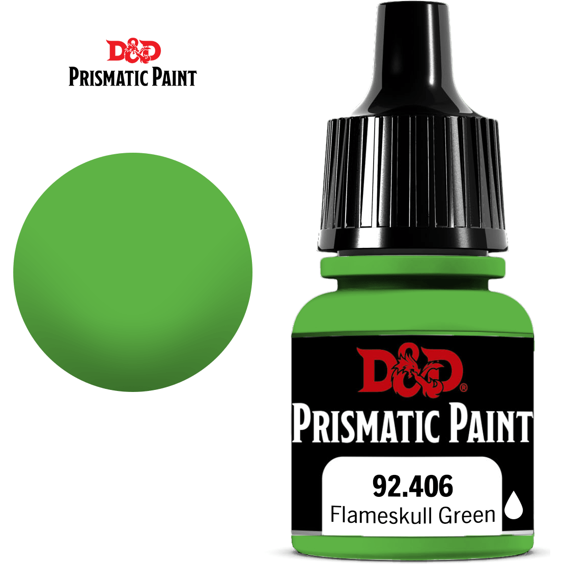 D&D Prismatic Paint - Flameskull Green
