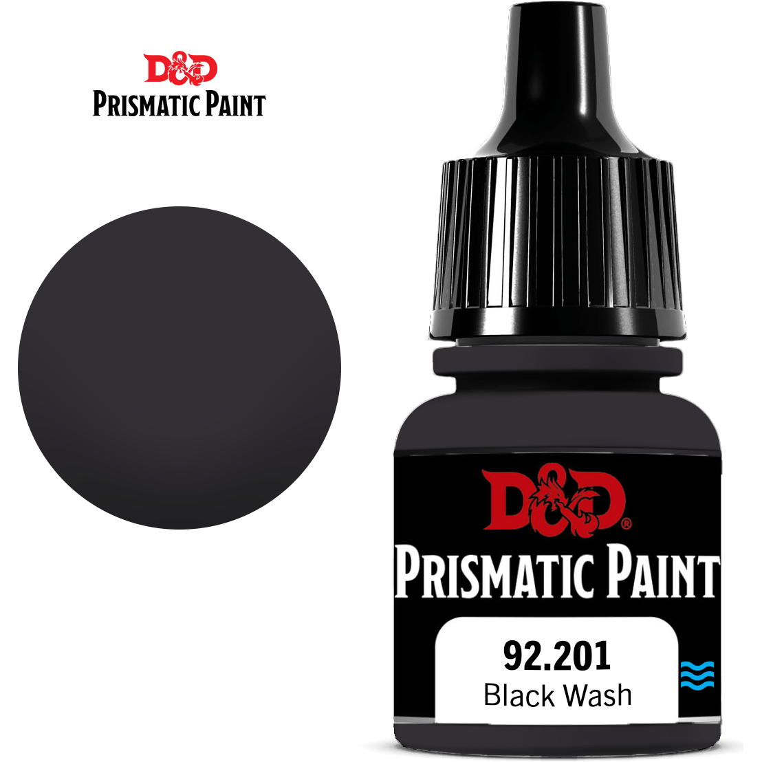 D&D Prismatic Paint - Black Wash