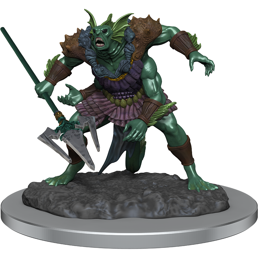 D&D - Minis - Nolzurs Marvelous Miniatures - Sahuagin Baron