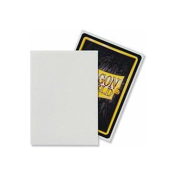 Dragon Shield Sleeves Matte (100 Pack) (White)