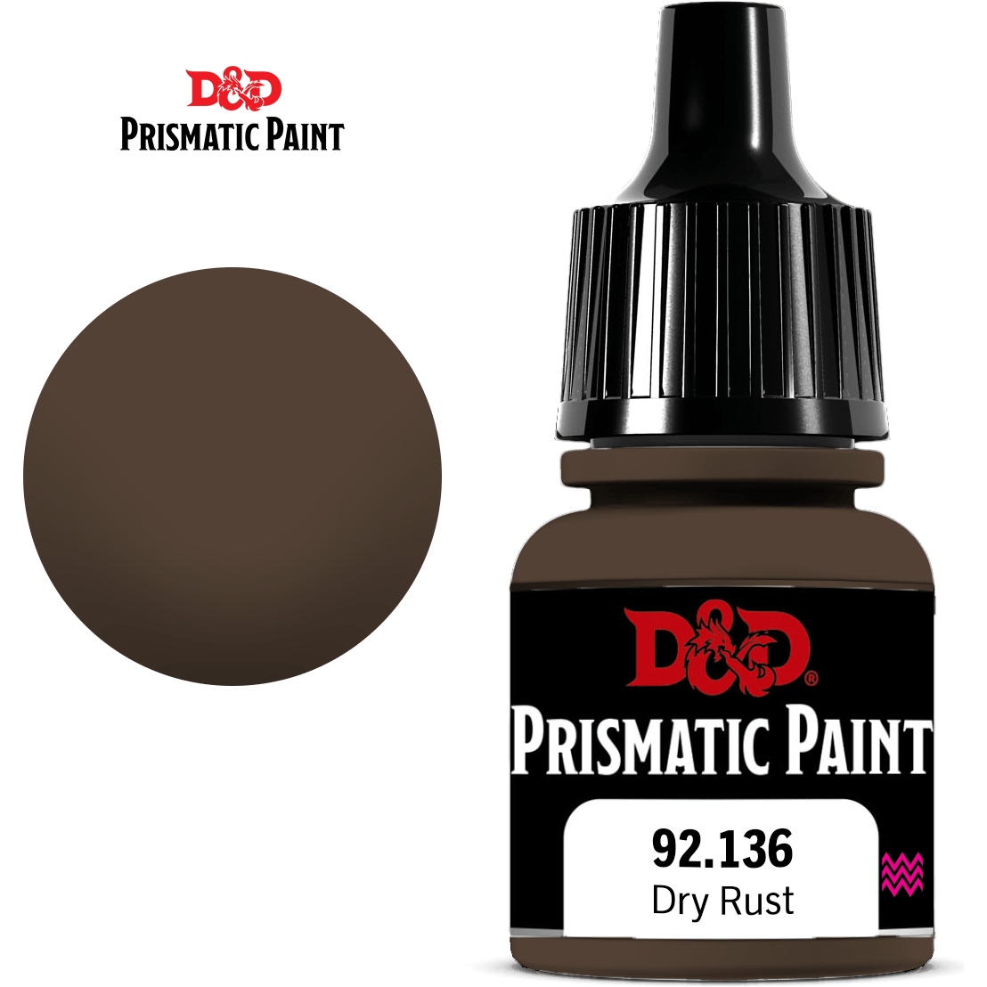 D&D Prismatic Paint - Dry Rust