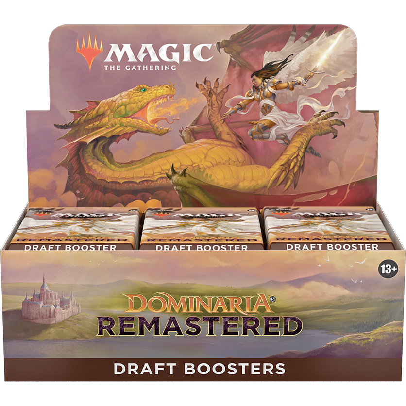 MTG - Boîte de boosters de draft scellée Dominaria Remastered (36 paquets)