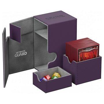 Flip 'n Tray Xenoskin Deck Case 80+ (Purple)