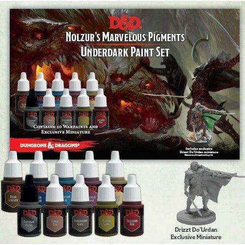 Les merveilleux pigments de Nolzur : ensemble de peinture Underdark