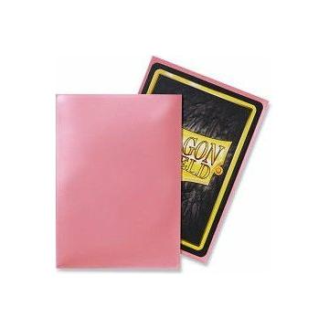 Dragon Shield Sleeves Classic Glossy (Paquet de 100) (Rose)