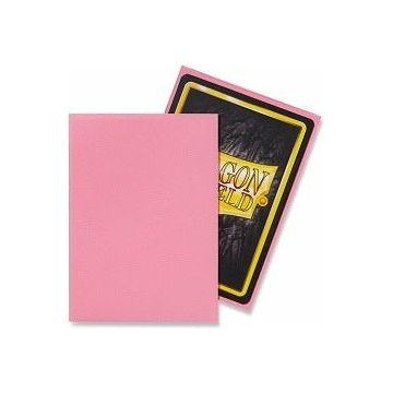 Dragon Shield Sleeves Matte (100 Pack) (Pink)