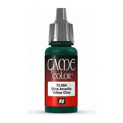 Game Color Paint - Yellow Olive