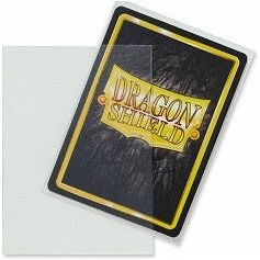 Dragon Shield Sleeves Matte (100 Pack) (Clear)
