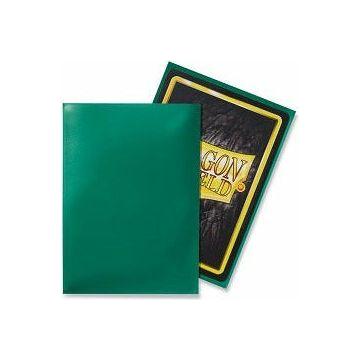 Dragon Shield Sleeves Classic Glossy (Paquet de 100) (Vert