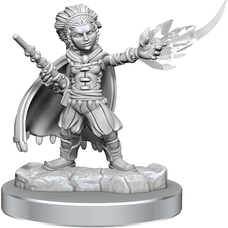 D&D - Minis - Nolzur Marvelous Miniatures - Magicien Halfling