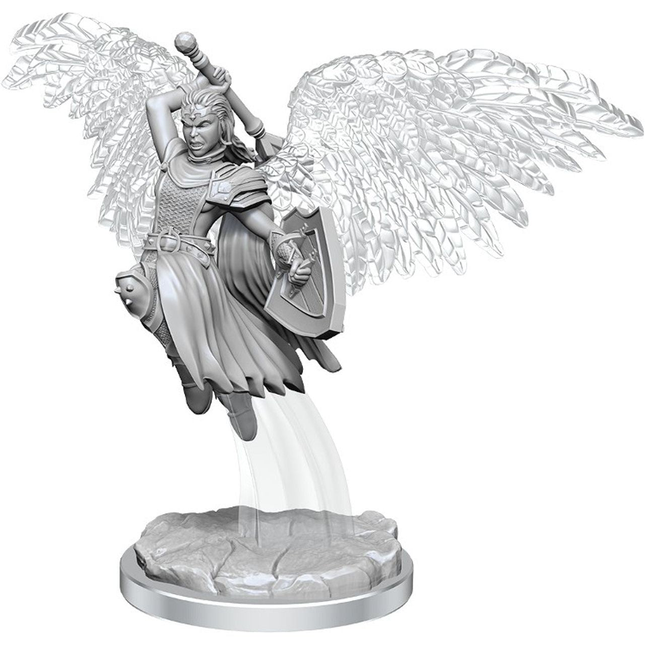 D&D - Minis - Nolzurs Marvelous Miniatures - Aasimar Female Cleric