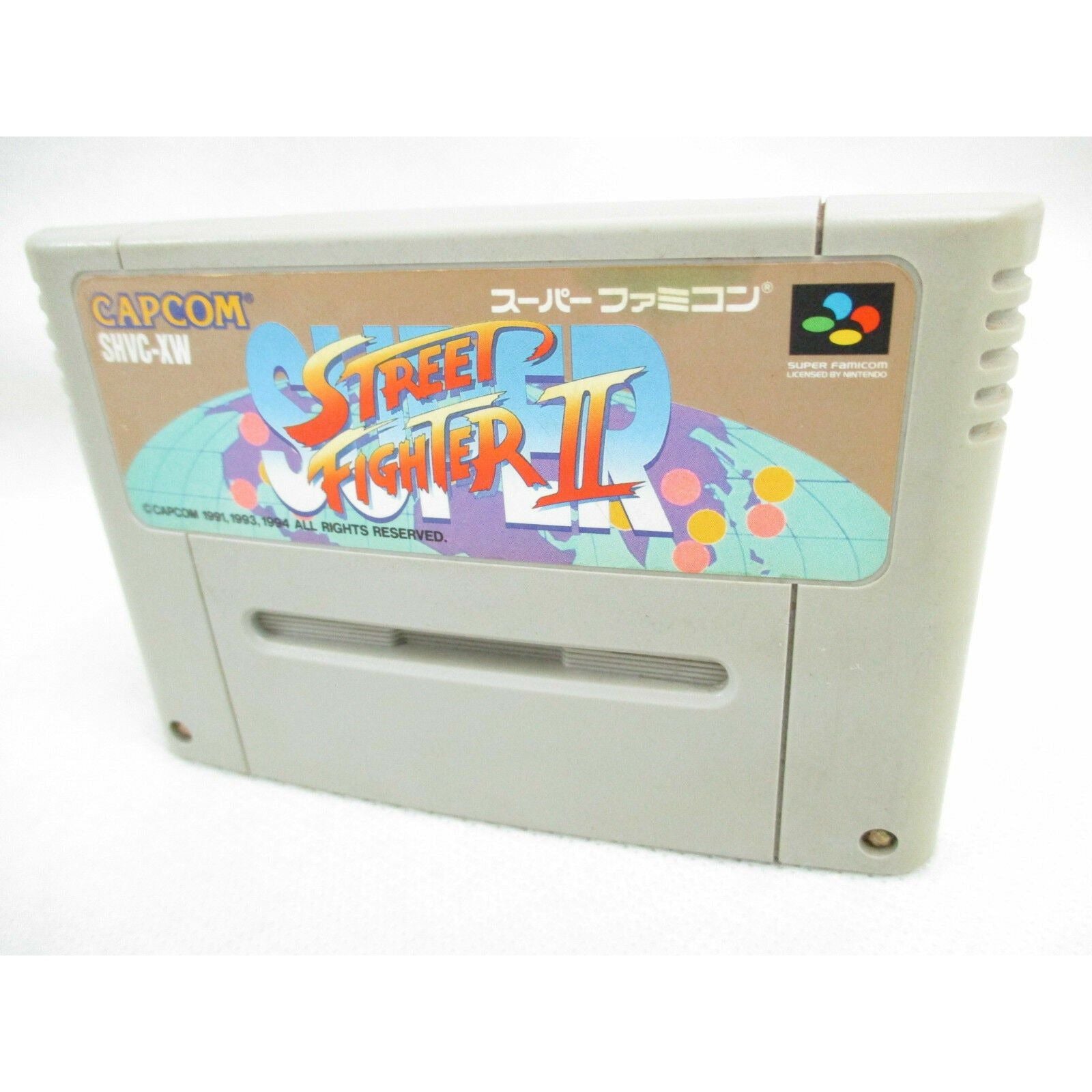 SFC-Super Street Fighter II SHVC-XW