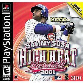 PS1 - Sammy Sosa Baseball à haute température 2001