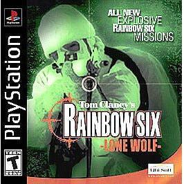 PS1 - Tom Clancy's Rainbow Six - Loup Solitaire