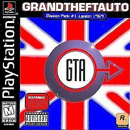 PS1 - Grand Theft Auto Mission Pack 1 Londres 1969