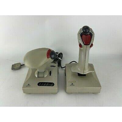 PS1 - Flight Force Joystick And Throttle