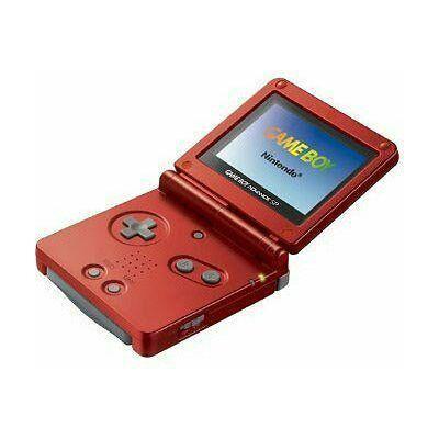 Game Boy Advance SP System (Front Lit) (Flame Red)
