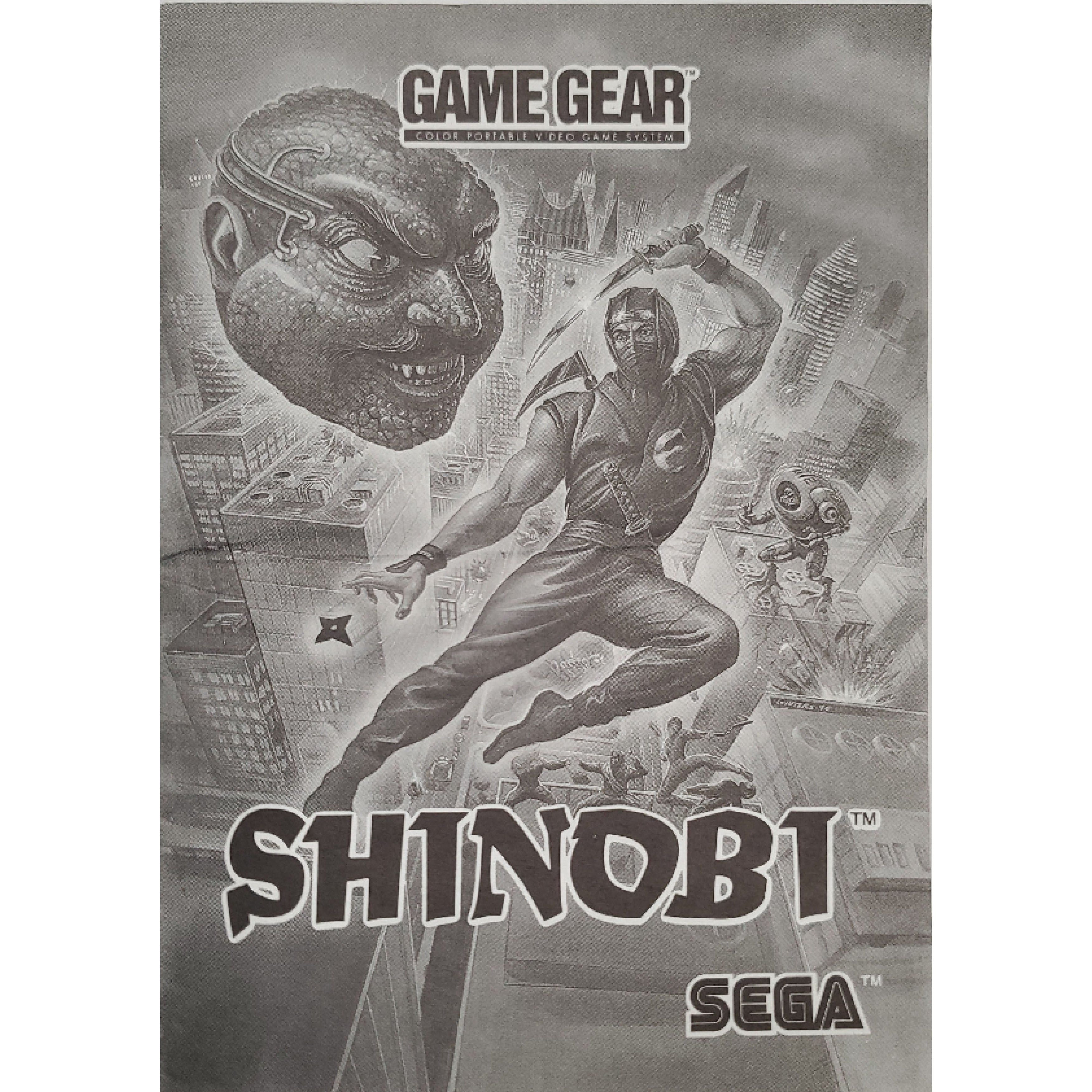 shinobi game gear GameGear