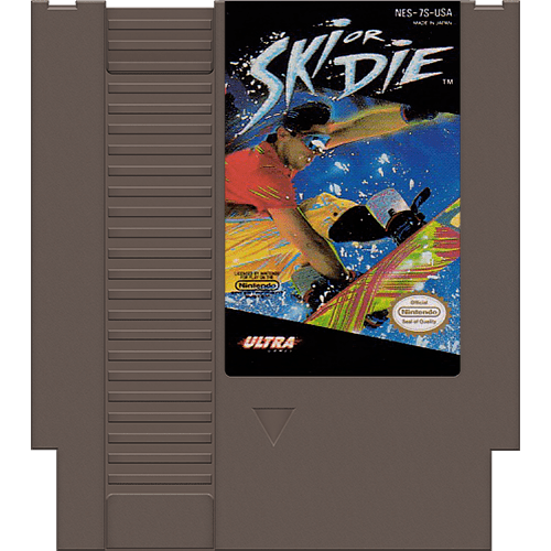 NES - Ski or Die (cartouche uniquement)