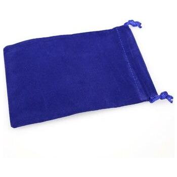Dice Bag - 3" x 4" Felt Dice Bag (Blue)