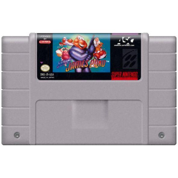 SNES - Super James Pond (cartouche uniquement)