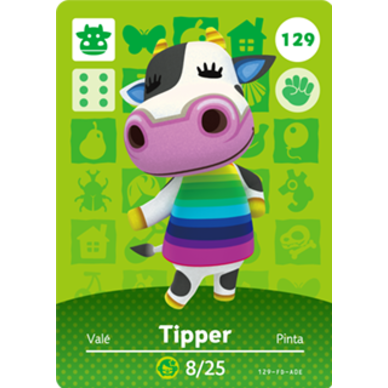 Amiibo - Animal Crossing Tipper Card (#129)