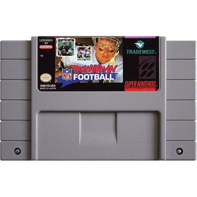 SNES - Troy Aikman Football (cartouche uniquement)