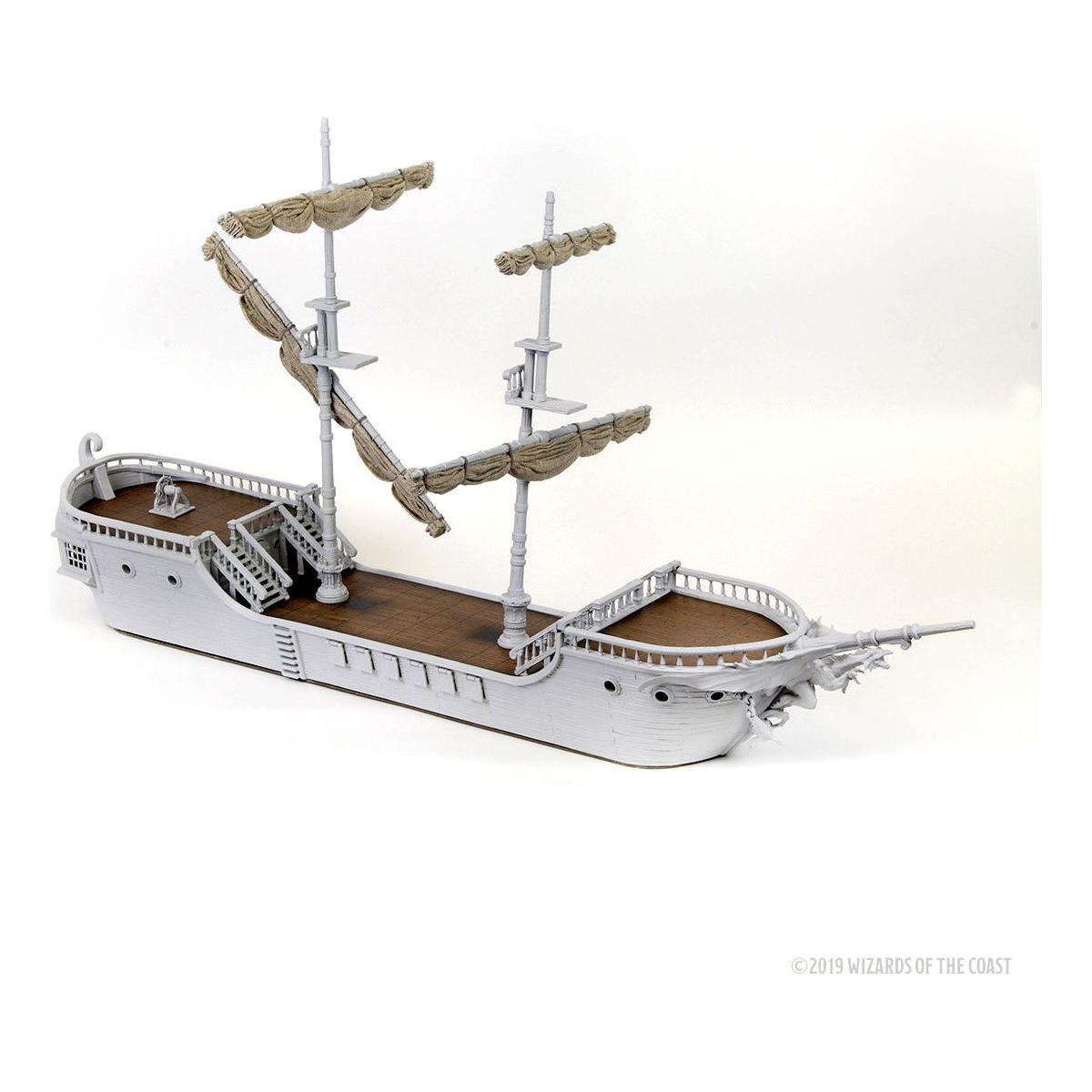 D&D - Minis - Nolzurs Marvelous Miniatures - The Falling Star Sailing Ship