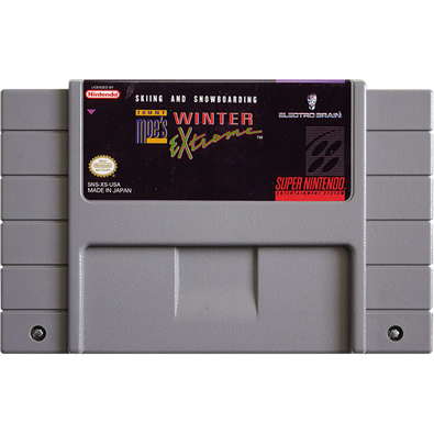 SNES - Ski et Snowbarding Tommy Moe's Winter Extreme (cartouche uniquement)