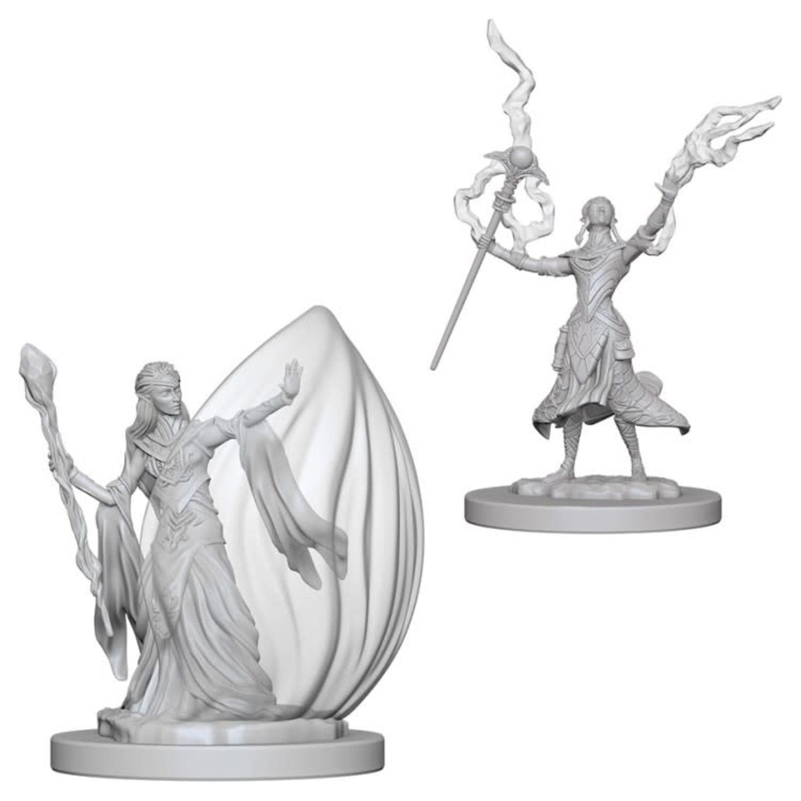 D&D - Minis - Nolzurs Marvelous Miniatures - Elf Female Wizard