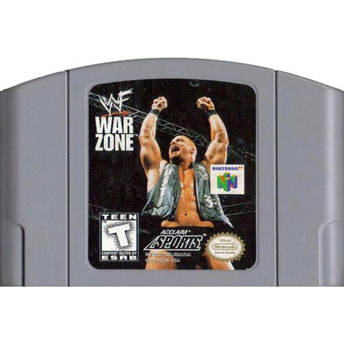 N64 - Zone de guerre WWF (cartouche uniquement)