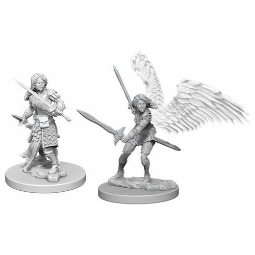 D&D - Minis - Nolzurs Marvelous Miniatures - Aasimar Female Paladin