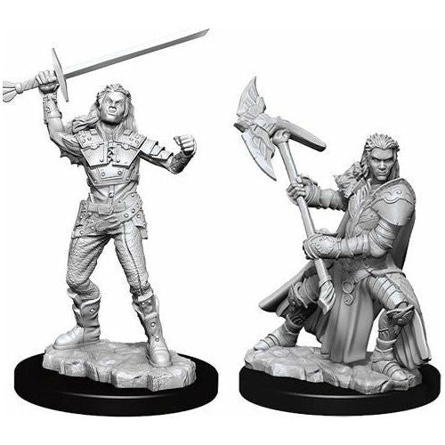 D&D - Minis - Nolzurs Marvelous Miniatures - Combattante demi-orque