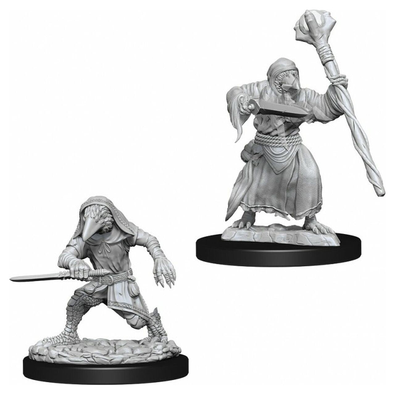 D&D - Minis - Nolzurs Marvelous Miniatures - Kenku Adventurers