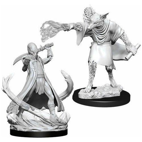 D&D - Minis - Nolzurs Marvelous Miniatures - Arcanaloth & Ultroloth
