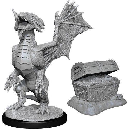 D&D - Minis - Nolzurs Marvelous Miniatures - Bronze Dragon Wyrmling