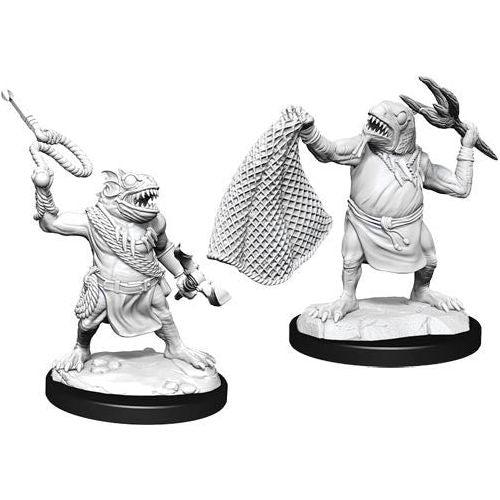 D&D - Minis - Nolzurs Marvelous Miniatures - Kuo-Toa & Kuo-Toa Whip