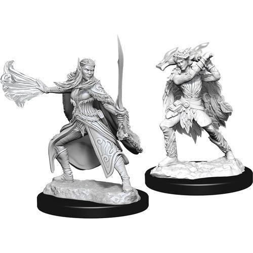 D&D - Minis - Nolzurs Marvelous Miniatures - Eladrin d'hiver et de printemps