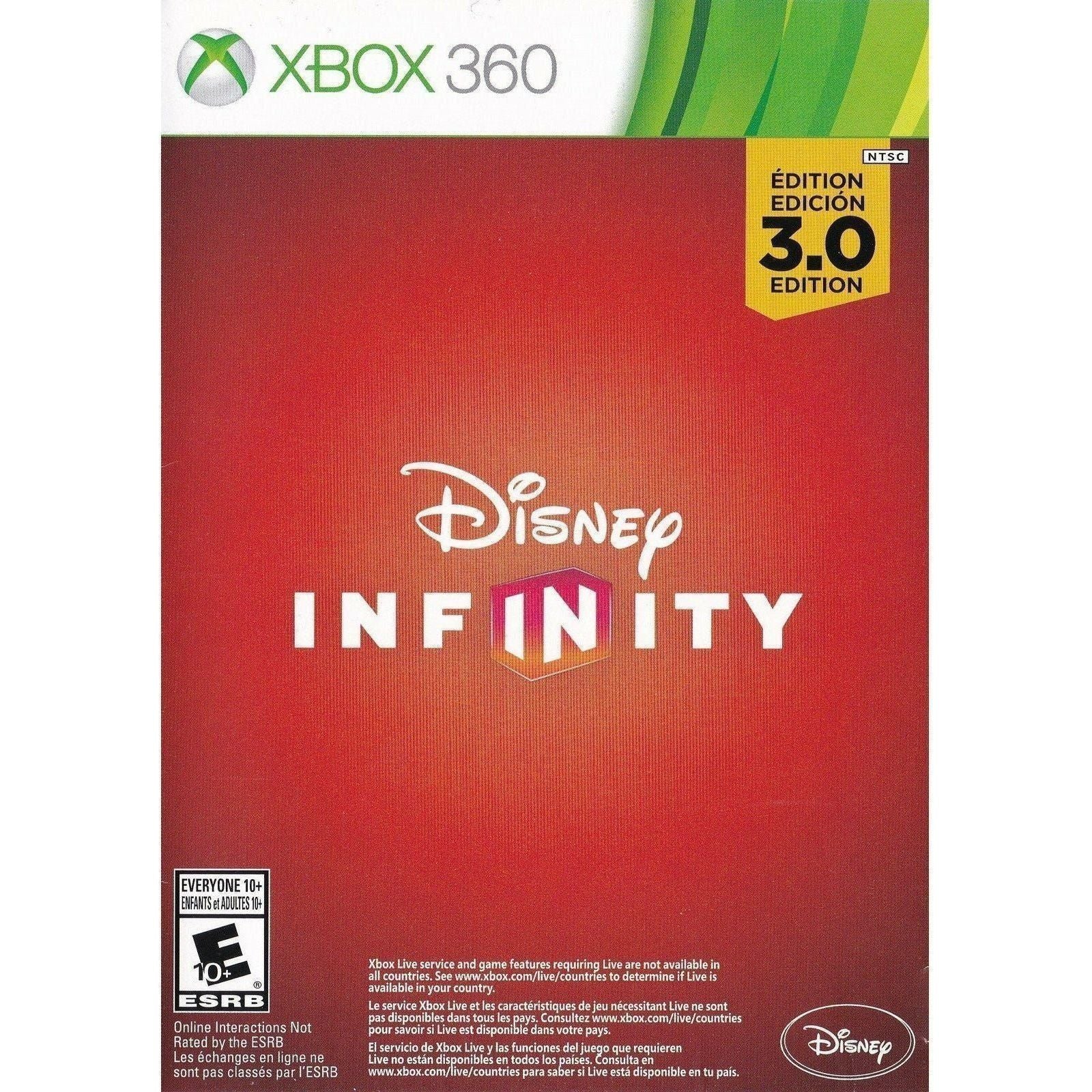 XBOX 360 - Disney Infinity 3.0 (jeu uniquement)