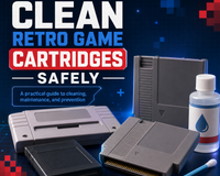 How to Clean and Maintain Your Retro Game Cartridges