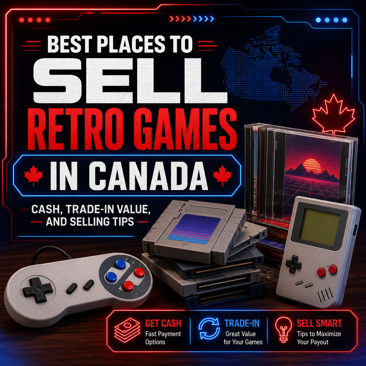 Top Picks: Best Places to Sell Retro Games in Canada